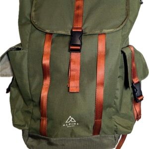 Alpine Design Khaki and Rust rucksack/adventure pack Men's Backpack